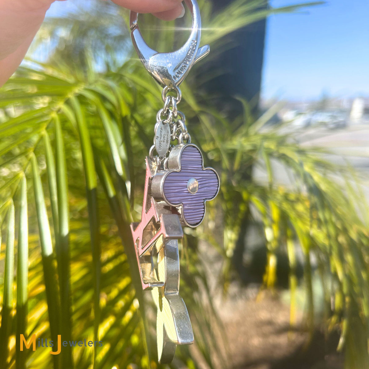 Louis Vuitton Bijoux Sac Fleur d'Epi Bag Charm – Mills Jewelers & Loan