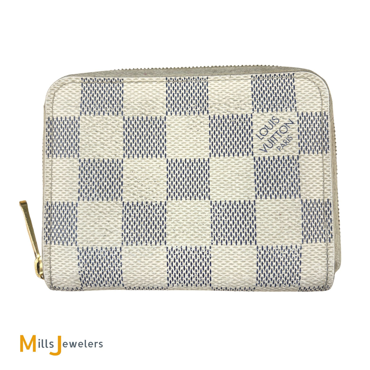 Louis Vuitton Damier Azur Zippy Coin Purse 2010 – Mills Jewelers