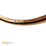 QCD Inc. 14K Rose Gold 0.26ct Doublet Opal and 0.10ctw Diamond Halo Ring Size 6