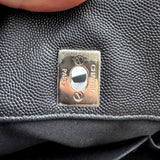 Chanel Quilted Caviar Leather Black Totes Classic Timeless Tote 2018-2019