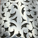 Signed Sterling Silver 925 Giant Wide Overlay Cuff Bracelet