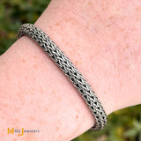 John Hardy Classic Icons 0.25ctw Diamond Sterling Silver 925 Bracelet