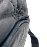 Vintage Chanel Black Quilted Cloudy Bundle East West Tote Bag 2005-2006