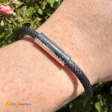 Louis Vuitton Damier Graphite Coated Canvas Keep It Bracelet M8152E