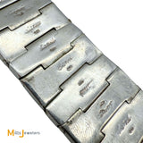 Vintage Betty Thomas Sanel Navajo Sterling Silver 925 Turquoise Link Bracelet 7"