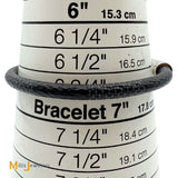 Louis Vuitton Damier Graphite Coated Canvas Keep It Bracelet M8152E