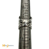 Misahara Platinum 0.24ctw Diamond "Usama" Band Ring Size 6.5