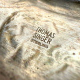 Vintage Thomas Singer Navajo Sterling Silver 925 Bear Cuff Bracelet