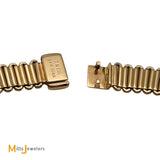 Vintage Tiffany & Co. 18K Rose Gold 0.10ct Diamond Ribbon Wrap Bracelet