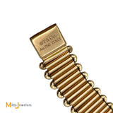 Vintage Tiffany & Co. 18K Rose Gold 0.10ct Diamond Ribbon Wrap Bracelet