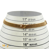 Vintage Tiffany & Co. 18K Rose Gold 0.10ct Diamond Ribbon Wrap Bracelet