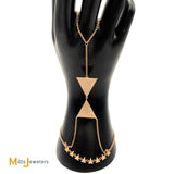 18K Rose Gold 1.79ctw Diamond Slave Bracelet