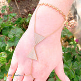 18K Rose Gold 1.79ctw Diamond Slave Bracelet