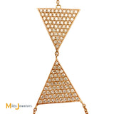 18K Rose Gold 1.79ctw Diamond Slave Bracelet