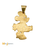 14K Yellow Gold Minnie Mouse Pendant