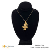 14K Yellow Gold Minnie Mouse Pendant