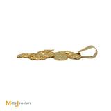 14K Yellow Gold Minnie Mouse Pendant