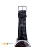 Gucci 5600M 40mm Mechanical Black Crocodile Men's Watch