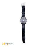Gucci 5600M 40mm Mechanical Black Crocodile Men's Watch