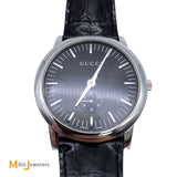 Gucci 5600M 40mm Mechanical Black Crocodile Men's Watch