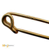 Antique 18K Yellow Gold Pearl Art Deco Brooch