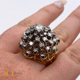 kurt wayne diamond cluster ring