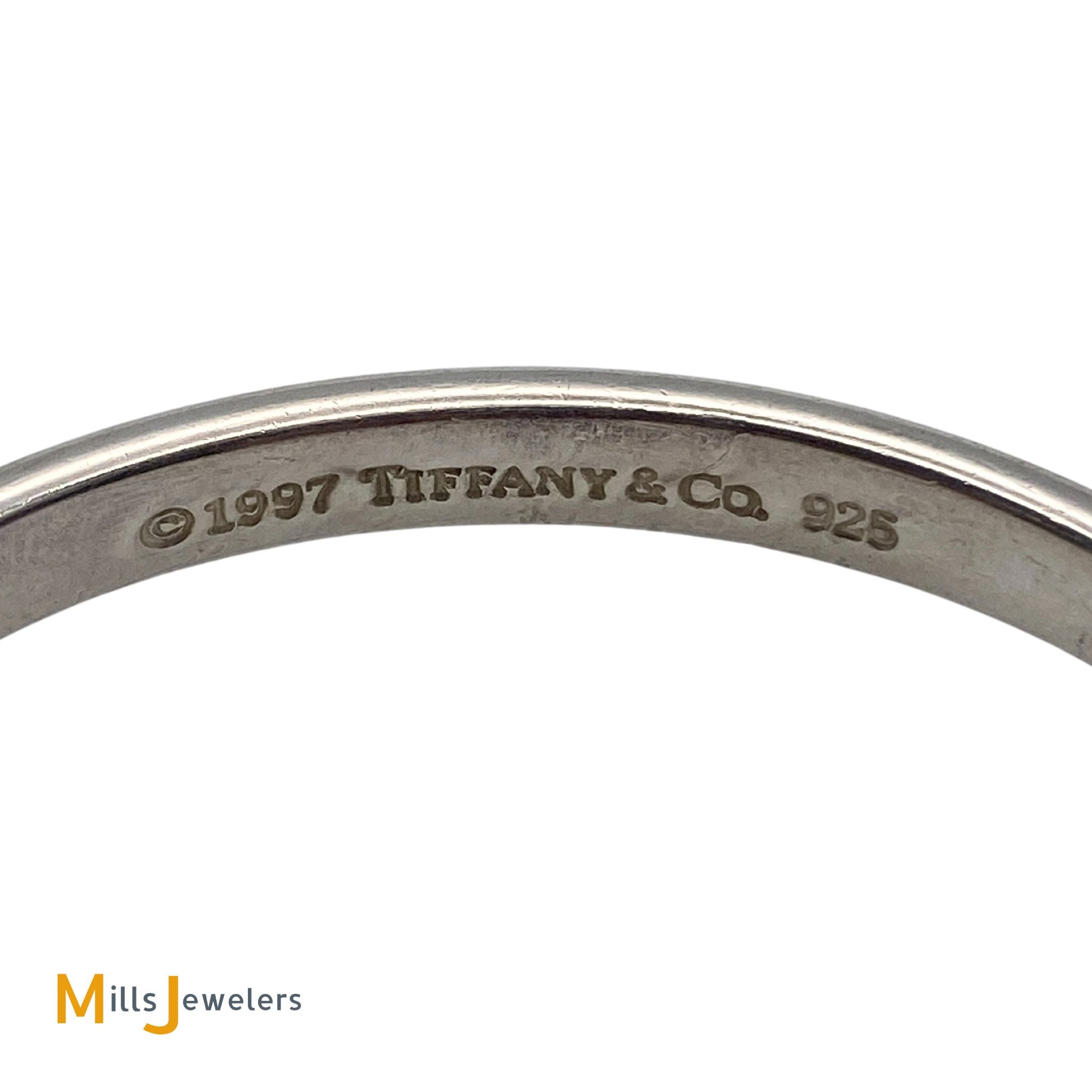 Tiffany & Co. 1837 Sterling Silver 925 Bangle Bracelet