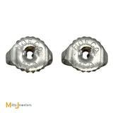 18K White Gold Hearts On Fire Beloved 1.40ctw Diamond Stud Earrings