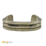 Andrew Saufkie Hopi Sterling Silver 925 Cuff Bracelet