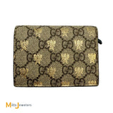 Gucci GG Supreme Honey Bee Monogram Canvas Wallet
