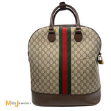Gucci GG Supreme Coated Canvas Ophidia Bowling Bag Crossbody Luggage