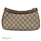 Gucci GG Ophidia Small Shoulder Bag With Strawberry Bag Charm