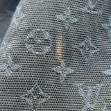 Louis Vuitton Vintage Montsouris GM Monogram Denim Navy Blue Backpack 2003