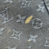 Louis Vuitton Vintage Montsouris GM Monogram Denim Navy Blue Backpack 2003