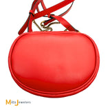 Gucci GG Marmont Mini Vanity Red Leather Backpack