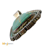 Signed Harold Bect Sterling Silver 925 Royston Turquoise Pendant
