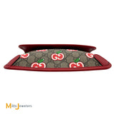 Gucci GG Supreme Apple Belt Flap Bag