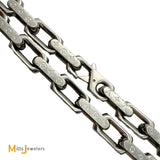 Louis Vuitton Monogram Links Chain Stainless Steel 20" Necklace 2022 M00307