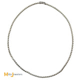 David Yurman Sterling Silver 925 Wheat Chain 24” Necklace
