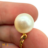 14K Yellow Gold Freshwater Pearl Tie Tack