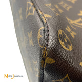 Louis Vuitton NéoNoé MM Monogram Noir Bucket Shoulder Bag M44020