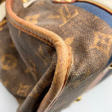 Louis Vuitton Limited Edition Monogram Rayures Tissé Sac GM Tote Bag 2008