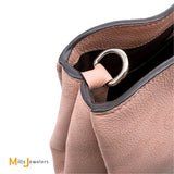Louis Vuitton Magnolia Mahina Leather Babylone PM Satchel Handbag 2016