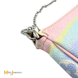Louis Vuitton Monogram Escale Mini Pochette Pastel Multicolor Handbag 2020 M69269