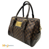 Louis Vuitton Damier Ebene Canvas Berkeley Satchel 2010 N52001