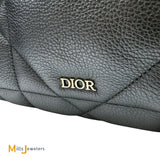 Dior Noir Quilted Cannage Leather Backpack 2024