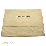 Louis Vuitton Magnolia Mahina Leather Babylone PM Satchel Handbag 2016