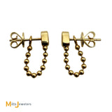 EFFY 14K Yellow Gold 0.49ctw Lab Grown Diamond Post Bead Dangle Earrings