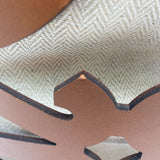 Loewe Women’s Small Anagram Cut-Out Tan Calfskin Leather Tote Bag