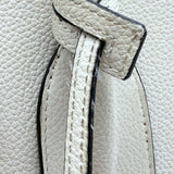YSL Sac De Jour Cream and Black Leather Crossbody Tote 2016